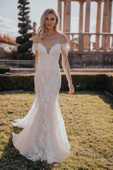 Allure Bridals 9718 Lace A-line Bridal Gown – Wedding Shoppe