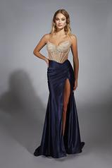 61767 Navy/Blush front