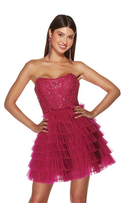Alyce Paris Homecoming Short Prom Dress 3767