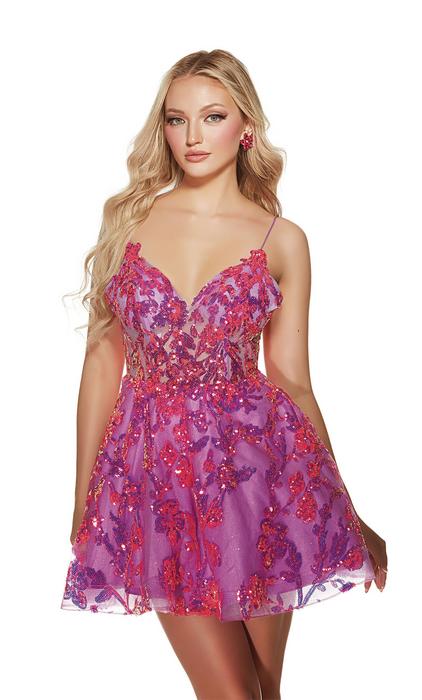 Alyce Paris Homecoming Short Prom Dress 3769