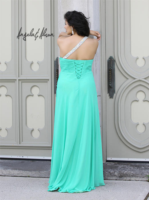 Angela and Alison Plus Size Prom 41098W