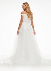 1739 Overskirt Ivory back