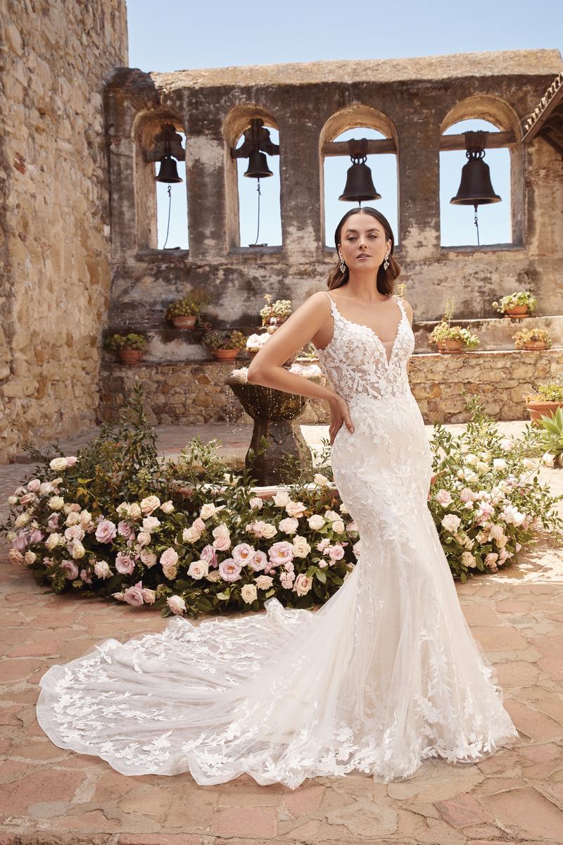 Plus Size Jasmine Modern Lace A-Line Wedding Dress – Sydney's Closet