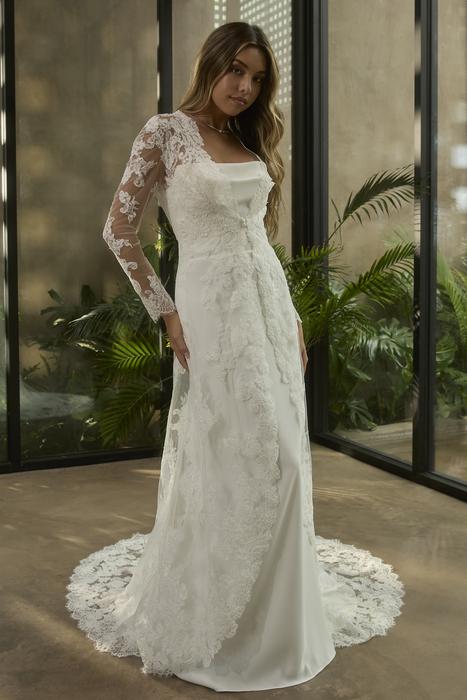 casablanca long sleeve wedding dress Casablanca Bridal Beloved BL434 Size 10 Wedding Dress Mermaid Sheer Lo