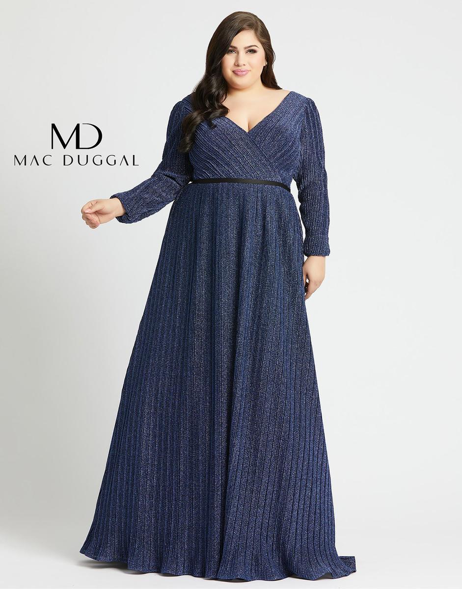 mac duggal plus size gown