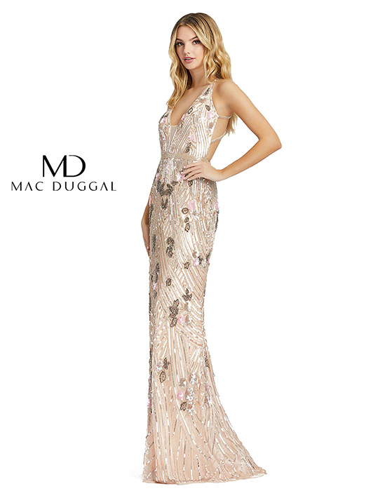 Fabulouss by Mac Duggal Sequin Dress 5012F - Gowntastic