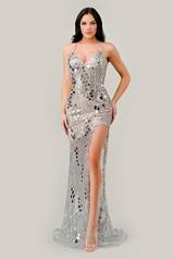 CC2292 Silver-nude front