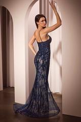 CD795 Navy-nude back