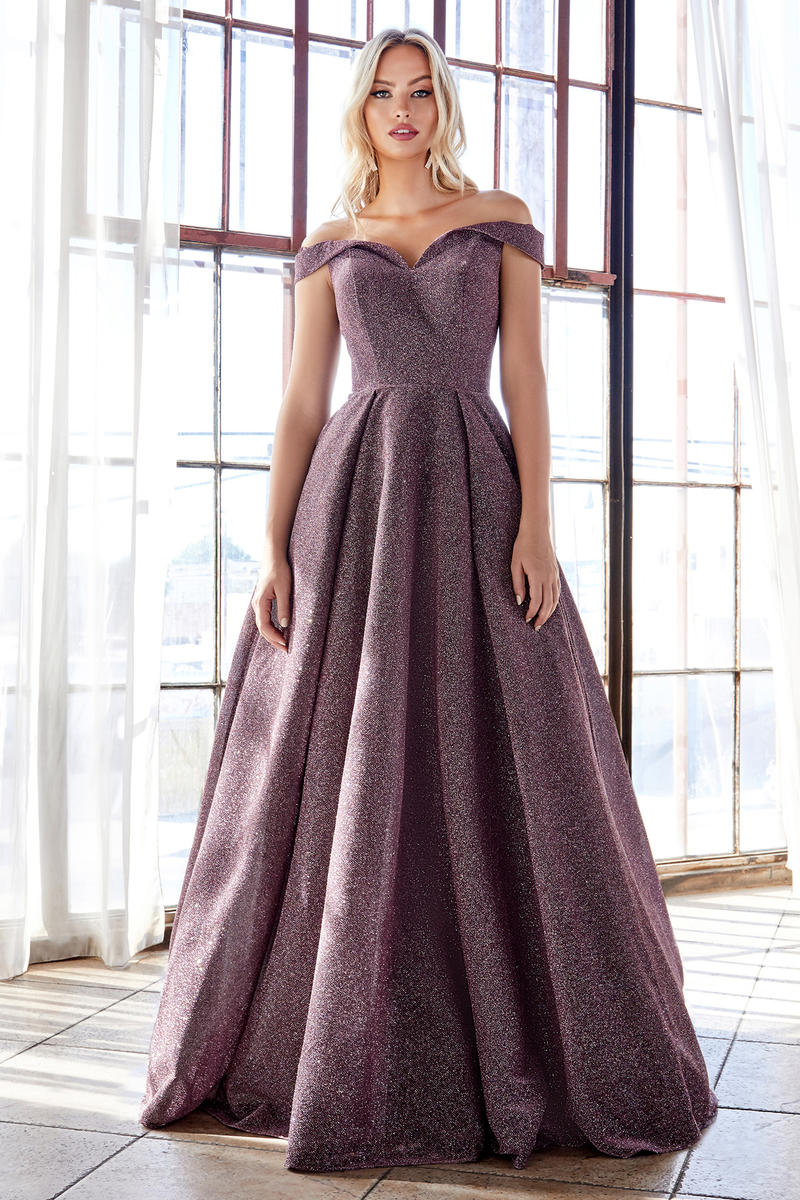 purple cinderella prom dresses