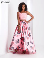 3420 Pink/Print front