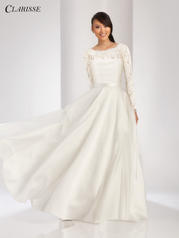 3490 Off White (short Dress W/Skirt) front