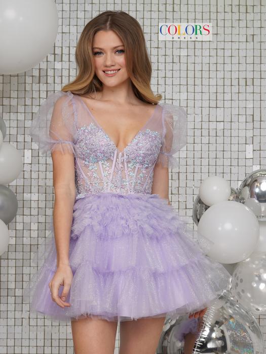 Colors Dress Homcoming 3362