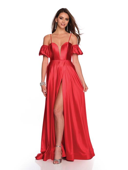 Ladivine CD0220 Size 4 Orange Sheer Sequin Corset Prom Dress Beaded Scoop  neck Slit Formal Gown