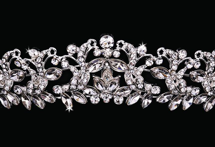 Rhinestone Tiara T1903