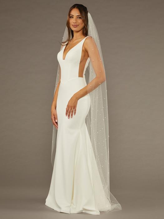 enVogue Bridal Veil V2087CP_D