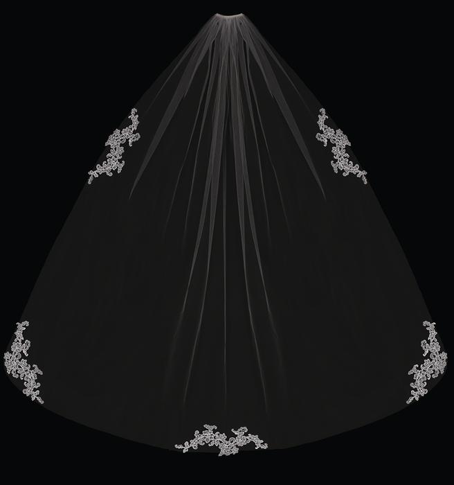 enVogue Bridal Veil V2385WZ