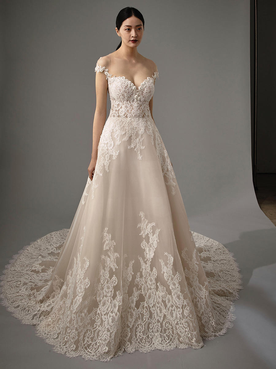 Blue Bridal by Enzoani Micah Blossoms Bridal & Formal Dress Store