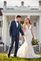 1078 Ivory Lace/Tulle/Ivory Gown/Ivory Tulle Illusion front