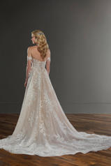 1086 Tulle/Moscato Royal Organza/Honey Gown/Ivory Tulle back