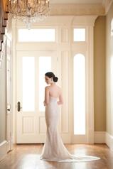 1299 Ivory Tulle Over Honey Gown With Java Tulle Lined  back
