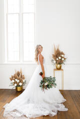 7194 (IVIV-IV) Ivory Lace and Tulle over Ivory Gown wit back