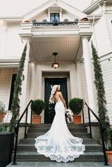 7394 (iviv-iv) Ivory Lace And Tulle Over Ivory Gown Wit back