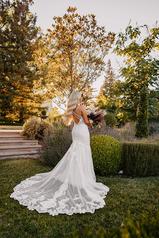 7394 (iviv-iv) Ivory Lace And Tulle Over Ivory Gown Wit back