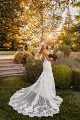 7394 (iviv-iv) Ivory Lace And Tulle Over Ivory Gown Wit back