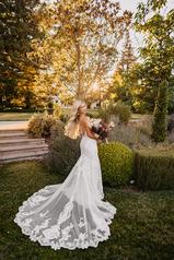 7394 (iviv-iv) Ivory Lace And Tulle Over Ivory Gown Wit back