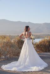 7398 Tulle And Regency Organza Over Ivory Gown back