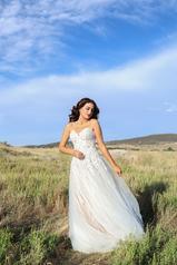 7413 (iv-iv) Ivory Lace And Tulle Over Ivory Gown (iv-b front