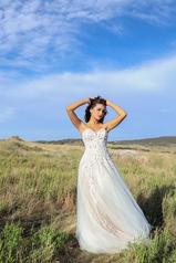 7413 (iv-iv) Ivory Lace And Tulle Over Ivory Gown (iv-b front