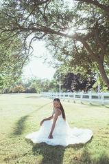 7449 Iv(iv-iv) Ivory Lace And Tulle Over Ivory Gown Wit detail