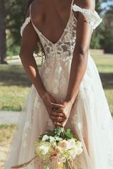 7449 Iv(iv-iv) Ivory Lace And Tulle Over Ivory Gown Wit detail