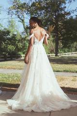 7449 Iv(iv-iv) Ivory Lace And Tulle Over Ivory Gown Wit back