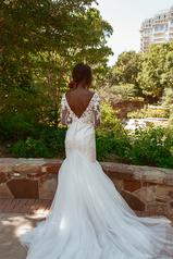 7491 Tulle And Regal Organza Over Ivory Gown (iv-bc) Iv back