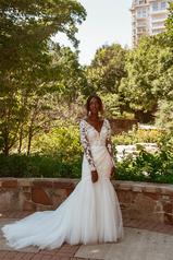 7491 Tulle And Regal Organza Over Ivory Gown (iv-bc) Iv front