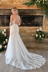 7394 (iviv-iv) Ivory Lace And Tulle Over Ivory Gown Wit back