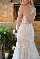 7394 (iviv-iv) Ivory Lace And Tulle Over Ivory Gown Wit detail