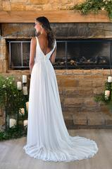 7410 (iv-iv) Ivory Gown With Ivory Tulle Plunge back