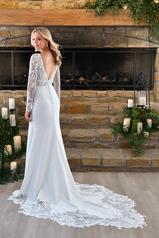 7478 (iv-iv) Ivory Gown With Ivory Tulle Plunge (iv-pl) back