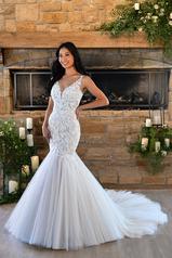 7491 Tulle And Regal Organza Over Ivory Gown (iv-bc) Iv front