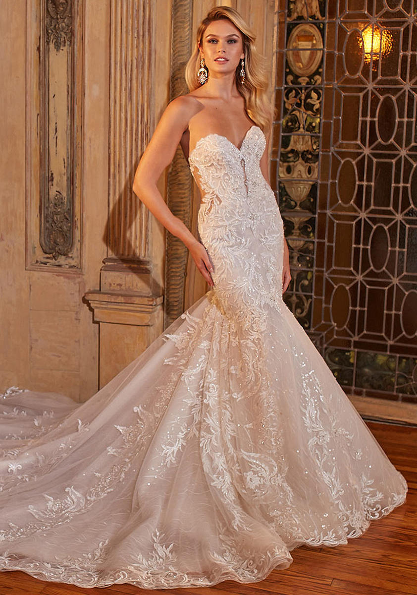 Eve of Milady Wedding Dress Ballgown 10 Tulle Net Skirt Sparkly