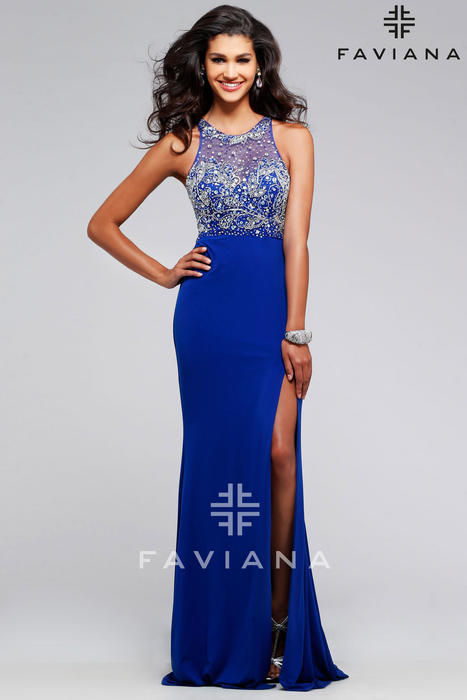 Faviana Glamour S7765 Chic Boutique Ny Dresses For Prom Evening Homecoming Quinceanera 9457