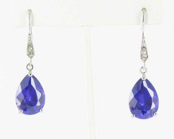 Helens Heart Earrings JE-E130-S-Purple