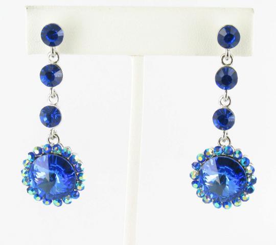 Helens Heart Earrings JE-X001831-S-Sapphire