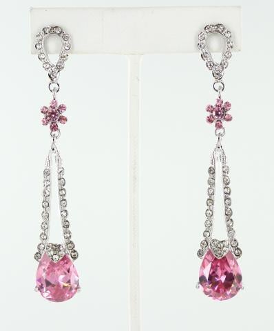 Helens Heart Earrings JE-X002112-S-Pink