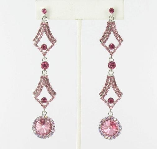 Helens Heart Earrings JE-X002126-S-Pink