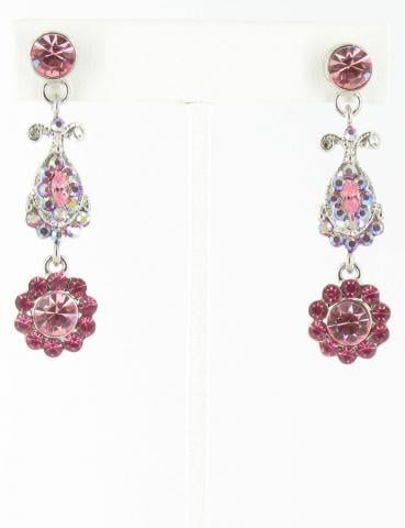 Helens Heart Earrings JE-X002738-S-Pink