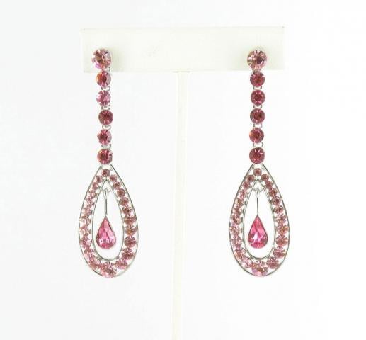 Helens Heart Earrings JE-X002828-S-Pink